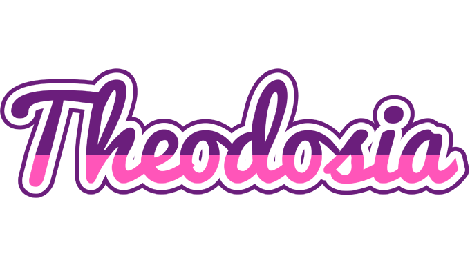 Theodosia cheerful logo