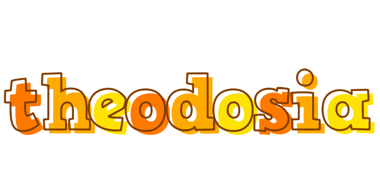 Theodosia desert logo
