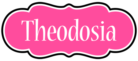 Theodosia invitation logo