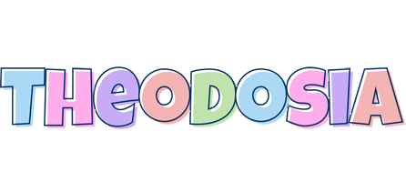 Theodosia pastel logo