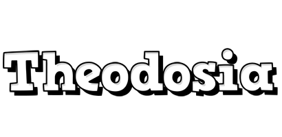 Theodosia snowing logo