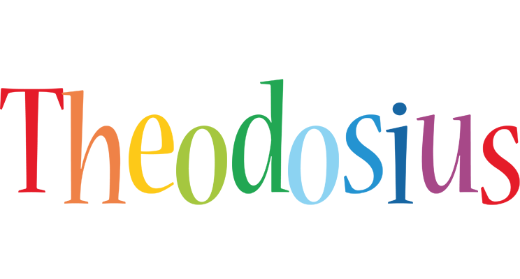 Theodosius birthday logo