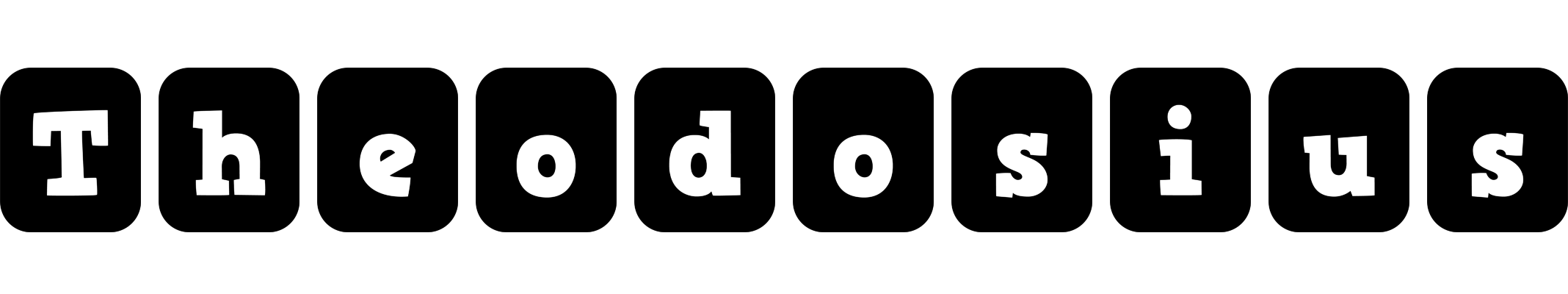 Theodosius box logo