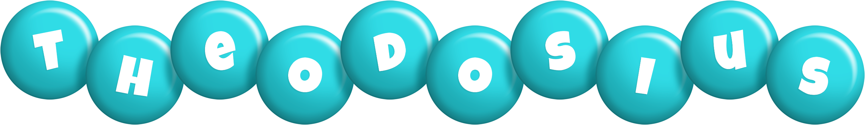 Theodosius candy-azur logo