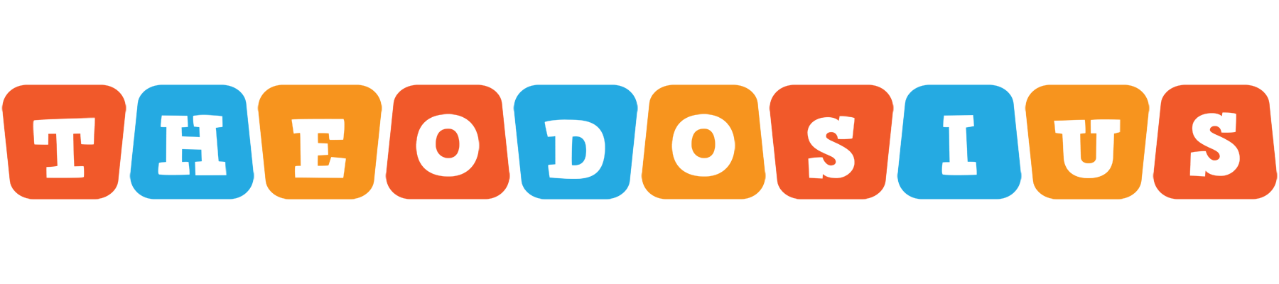 Theodosius comics logo