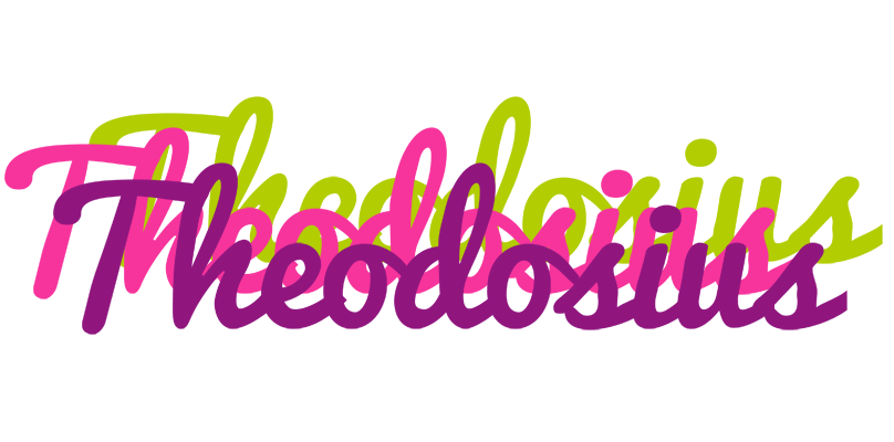 Theodosius flowers logo