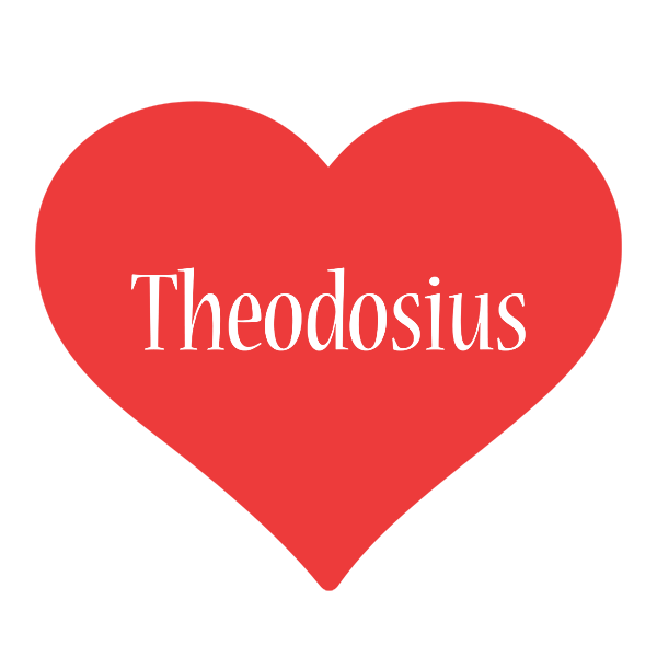 Theodosius love logo