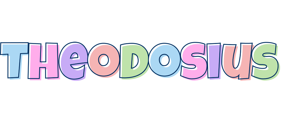 Theodosius pastel logo