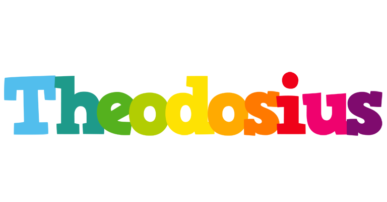 Theodosius rainbows logo