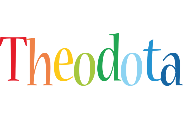 Theodota birthday logo