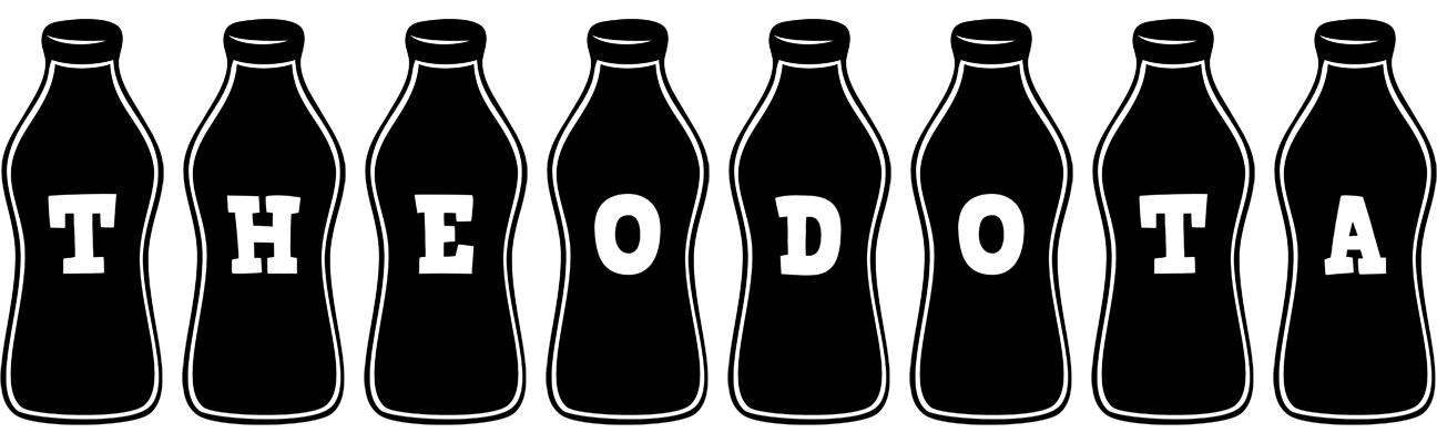 Theodota bottle logo