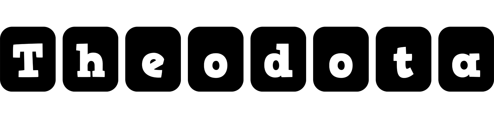 Theodota box logo