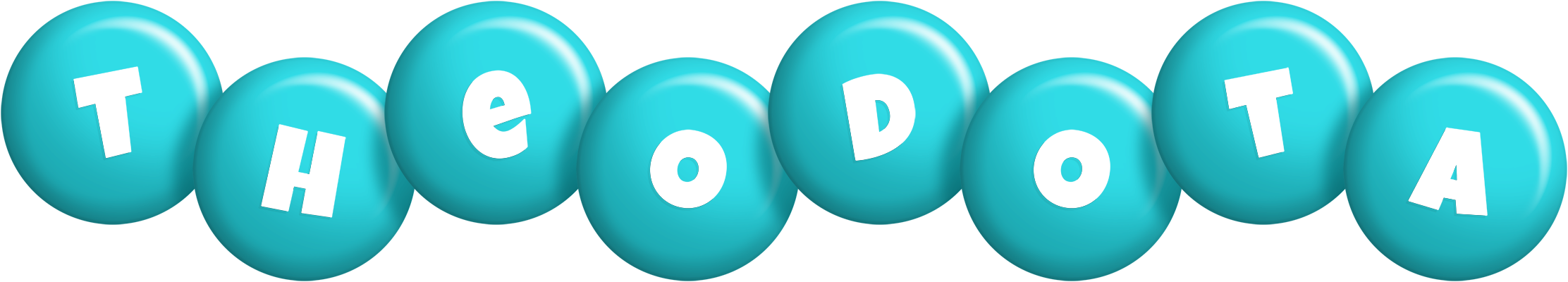 Theodota candy-azur logo