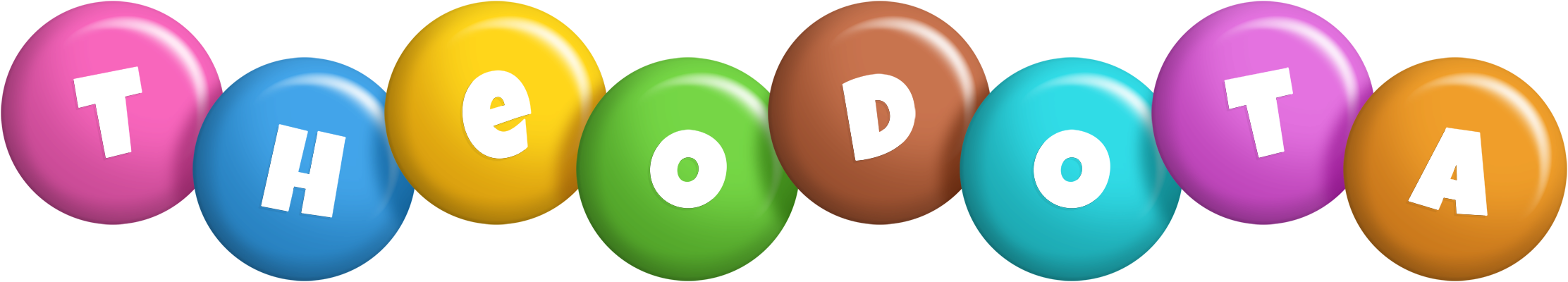 Theodota candy logo