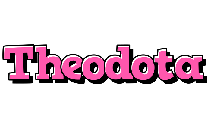 Theodota girlish logo