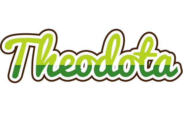 Theodota golfing logo