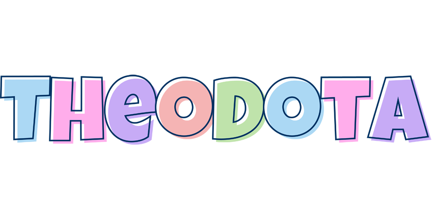 Theodota pastel logo