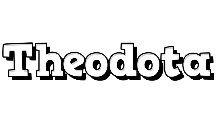 Theodota snowing logo