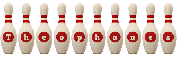 Theophanes bowling-pin logo