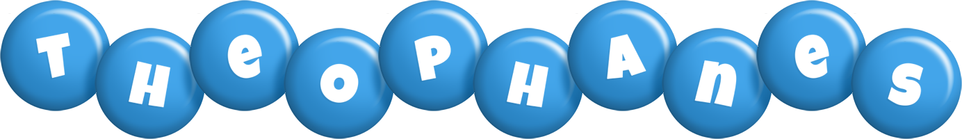 Theophanes candy-blue logo