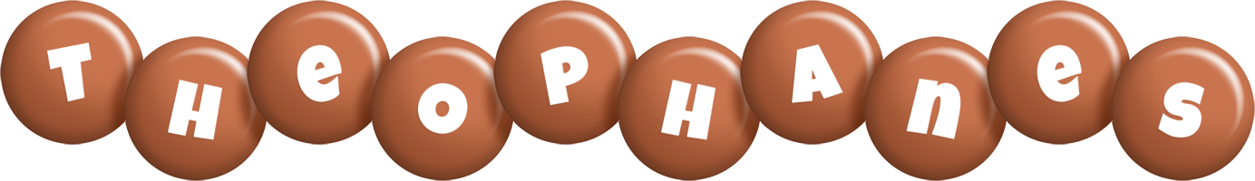 Theophanes candy-brown logo