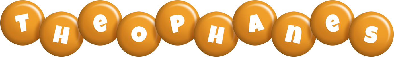 Theophanes candy-orange logo