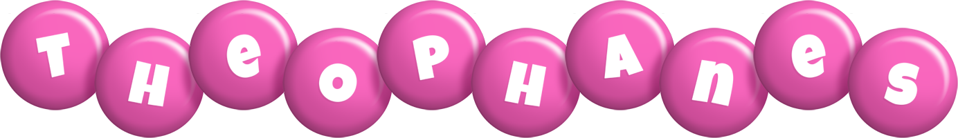 Theophanes candy-pink logo