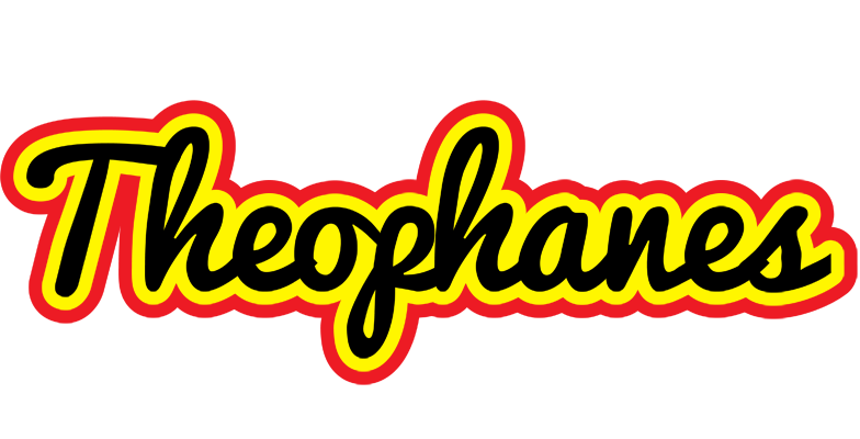 Theophanes flaming logo