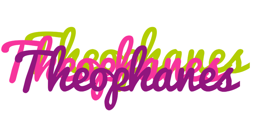 Theophanes flowers logo