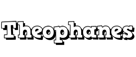 Theophanes snowing logo