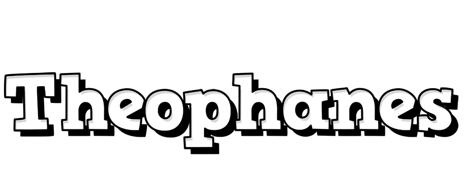 Theophanes snowing logo