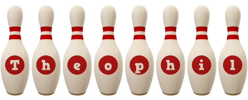 Theophil bowling-pin logo