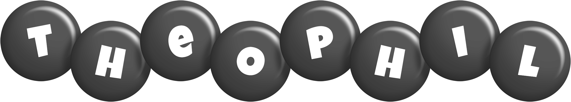 Theophil candy-black logo