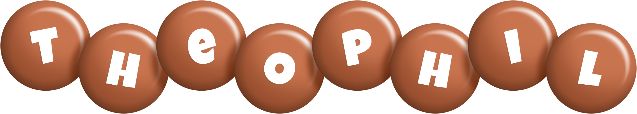 Theophil candy-brown logo