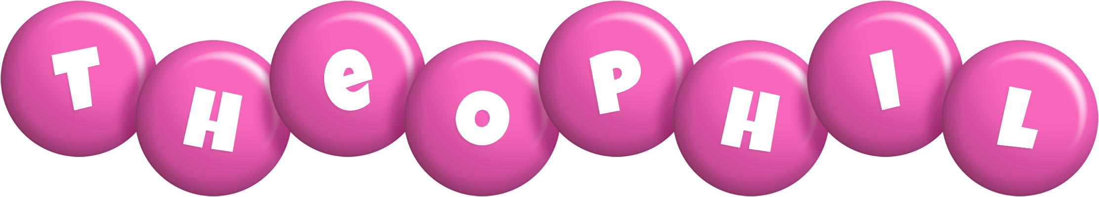 Theophil candy-pink logo