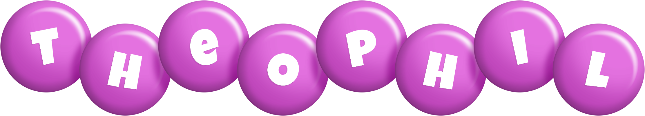 Theophil candy-purple logo