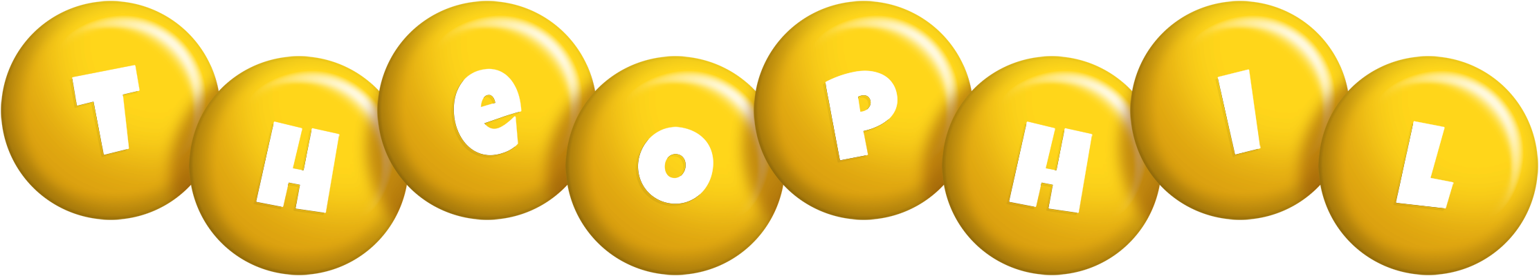 Theophil candy-yellow logo