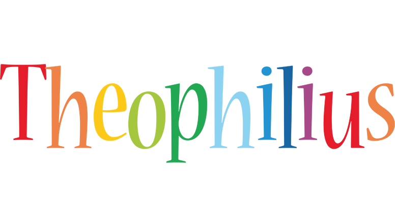 Theophilius birthday logo