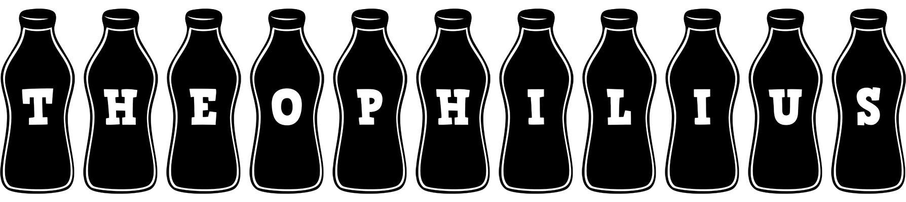Theophilius bottle logo