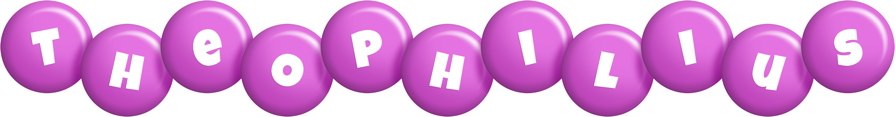 Theophilius candy-purple logo