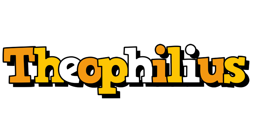 Theophilius cartoon logo