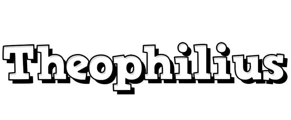 Theophilius snowing logo