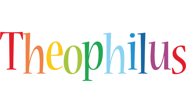 Theophilus birthday logo