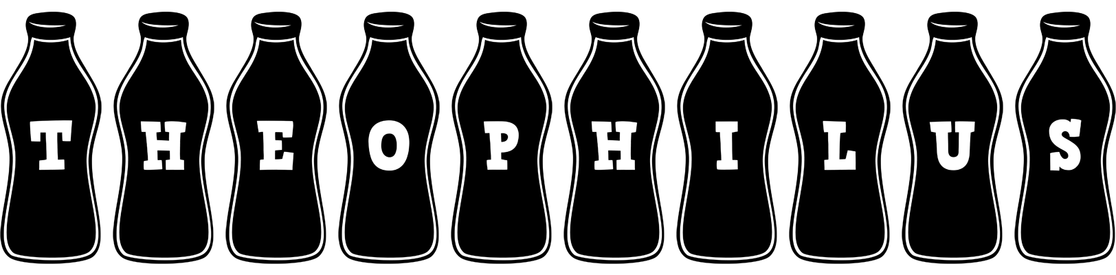 Theophilus bottle logo