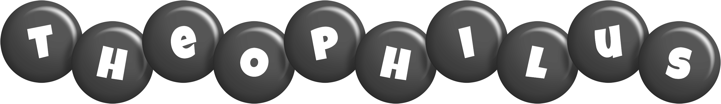 Theophilus candy-black logo