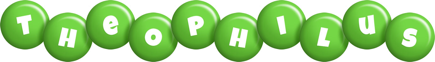 Theophilus candy-green logo