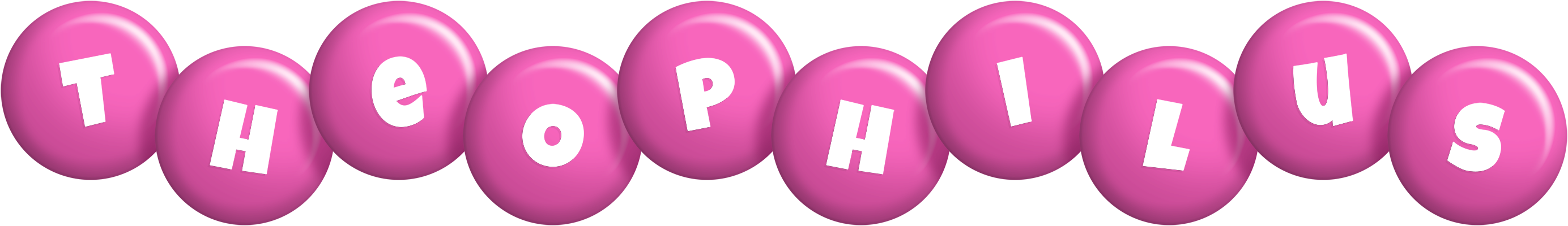 Theophilus candy-pink logo