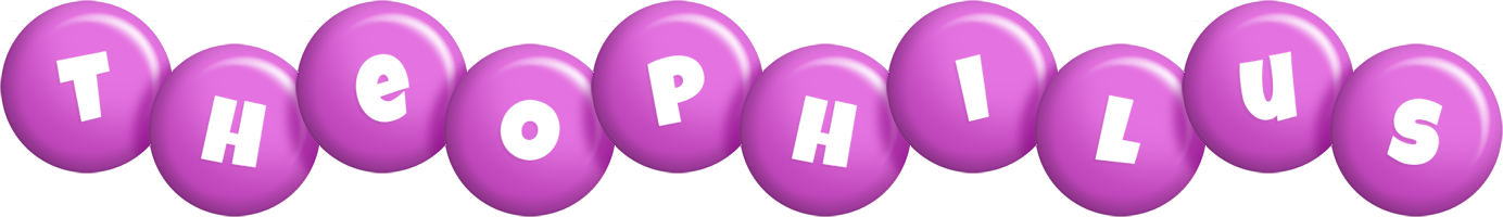 Theophilus candy-purple logo