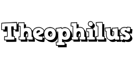 Theophilus snowing logo