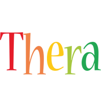 Thera birthday logo